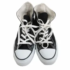 CONVERSE コンバース CANVAS ALL STAR HI キャンバス オールスター HI スニーカー ブラック M9160 サイズ24.5cm レディース 【中古】