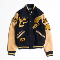Polo Ralph Lauren スタジャン ウール レザー POLO RALPH LAUREN CHILDRENSWEAR（ポロ ラルフ ローレン
