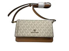 ♪2369 マイケルコース MICHAEL KORS JET SET CHARM ET SET CHARM フォーン クロスボディ スモール  MK シグネチャー 32S1GT9C2B1546 未使用 保管品