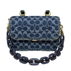 COACH【コーチ】ローグ トップ ハンドル・シグネチャー デニム