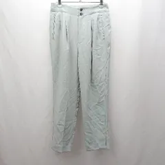 ◇ Θ Spick & Span スピック＆スパン スラックス サイズ38 グリーン系 レディース E  【1503310005264】