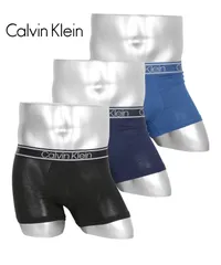 新品 未使用 並行輸入 Calvin Klein カルバンクライン メンズ 下着 ボクサーパンツ 【3枚セット】 BAMBOO COMFORT 50974 5 ブラックネイビーセット