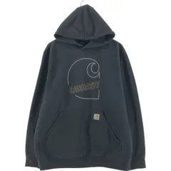 古着 カーハート Carhartt Loose Fit スウェットプルオーバーパーカー メンズL相当/eaa538742