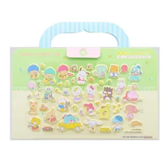 【メール便】サンリオキャラクターズ ミニシールセット あそびシールバッグ サンリオ サンスター文具 子供 プレゼント キャラクター グッズ 