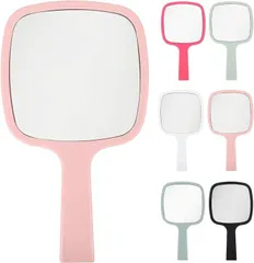 fogman 手鏡 ハンドミラー(ピンク,  Mサイズ)