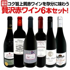 第45弾！当店≪極≫厳選！赤ワイン好きならこのセット！格別の美味しさ！コク旨上質赤ワインを存分に味わう贅沢赤ワイン6本 