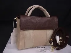 ■新品■未使用■ russet ラシット キャンバス 2WAY クロスボディ ショルダー ハンドバッグ レディース ライトブラウン系 AY1249