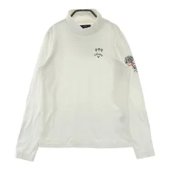 サイズ：L CALLAWAY キャロウェイ  ハイネック 長袖Tシャツ  ホワイト系 [240101469503] ゴルフウェア レディース ストスト