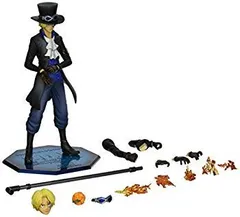 【中古】(未使用･未開封品)　Portrait.Of.Pirates ワンピース Sailing Again サボ 1/8スケール PVC製 塗装済み完成品フィギュア kmdlckf