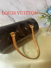 ⑬Louis Vuitton ルイヴィトン ヴェルニ ミニボストン ベッドフォード ブラック 黒