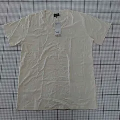◇ ⊂ 未使用 BEAMS ビームス ベーシック 半袖 Tシャツ サイズL ホワイト系 メンズ E  【1509180009630】