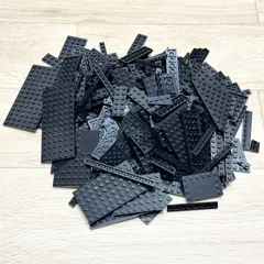 LEGO レゴ ブラック系 中古 パーツ プレート各種 大量 ばら売り 部品取り LY-240229-11