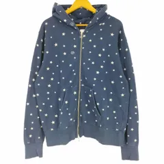 ユニフォームエクスペリメント uniform experiment 15AW STAR PRINT ZIP UP PARKA/UE 星柄 ジップアップパーカー サンダーマーク メンズ  2のサムネイル