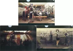 【中古】クリアファイル 集合 A4クリアファイル3枚セット 「アークナイツ×ローソン」