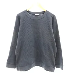 アーバンリサーチ ドアーズ URBAN RESEARCH DOORS Tシャツ カットソー ワッフル生地 長袖 38 青 ブルー /AEのサムネイル