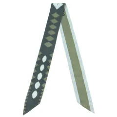 Christian Dior クリスチャンディオール スカーフ タイ リボンスカーフ リバーシブル 2WAY ロゴ タイダイ プリント MISSA ミッツァ シルク 絹 ブランド