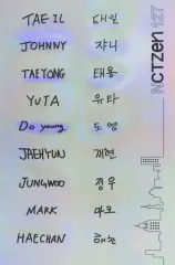 【中古】シール・ステッカー [単品] NCT 127 ステッカー 「オフィシャルファンクラブ NCTzen 127」 入会特典 NCT127 Welcome Kit(ウェルカムキット)同梱品