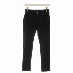 エドウィン EDWIN JERSEYS BODY FIRE スリムストレートパンツ スキニー 裏起毛 XS 黒 ブラック /EE