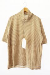 TOZAOU トザオウ 25SS Uniform Polo ボーダー柄 ユニフォーム 半袖
