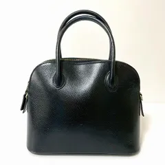 #anb セリーヌ CELINE ハンドバッグ 黒 オールドセリーヌ ヴィンテージ レザー イタリア製 レディース [950914]