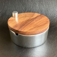 アルミニウム　アッシュトレイ　ウッド
