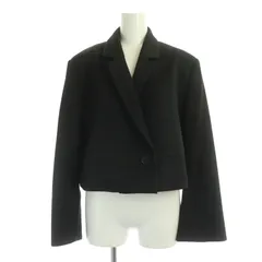 ドレスレイブ DRESSLAVE kersey double short jacketジャケット ショート テーラード 38 黒 ブラック /NR ■OS ■SHのサムネイル