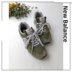 New Balance ニューバランス  CM996SHO スニーカー スエード カーキ 25CM 靴(114E＋5807)25A