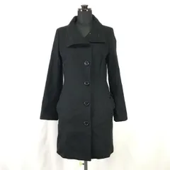 アプワイザーリッシェ★アンゴラ混ウール/ロングコート【women’s size -1/S/黒/black】Coats/Jackets/Jumpers◆cBH279<sale>