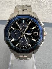 カシオ CASIO OCW-S6000-1AJF オシアナス マンタ デイト ソーラー電波 メンズ 保証書付き