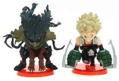 【中古】フィギュア 黒デク＆爆豪勝己 「僕のヒーローアカデミア」 ワールドコレクタブルフィギュア-僕のヒーローアカデミア- バリュアブルサマー応募者全員サービス 第1弾