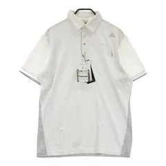 サイズ：O ADIDAS GOLF アディダスゴルフ N59695 半袖ポロシャツ  ホワイト系 [240101378540]# ゴルフウェア メンズ ストスト