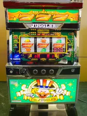 アイムジャグラーEX-TP パチスロ実機本体+メダル500枚+ドル箱1個