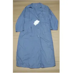 Mila Owen ミラオーウェン リネンブレンド トレンチコート ブルー