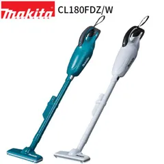 [マキタ 正規店 1年保証] 充電式 クリーナー CL180FDZ/W 18V 【バッテリ・充電器別売】 掃除機 スティック型 カプセル式 トリガスイッチ makita コードレス ハンディ 軽量 1.4kg 人気家庭用 業務用 一人暮らし 新生活 車載 車用