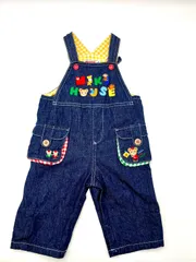 MIKI HOUSE ミキハウス　デニムオーバーオール