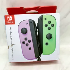 【新品未使用品】任天堂スイッチJoy-Con パステルパープル/パステルグリーン Switch】 Joy-Con(L) パステルパープル/(R) パステルグリーン
