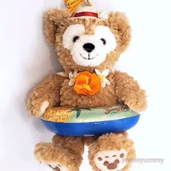【SALE】ダッフィー＆フレンズのサニーファン　ダッフィー　ぬいぐるみ　パスケース　定期入れ　浮き輪　水着　2021　サマー　Duffy＆Friends　東京ディズニーシー限定  ディズニーリゾート 【DISNEY】