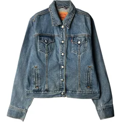 古着 リーバイス Levi's デニムジャケット Gジャン レディースL相当/eaa578597