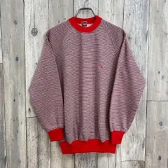 【新品】BBC リンガーネック ボーダー ラグラン スウェット トレーナー M