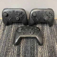 【NPA】ジャンク Nintendo Switch スイッチ 純正プロコン 3個