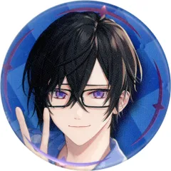 【中古】バッジ・ピンズ 四季凪アキラ(ハンドサイン) 「バーチャルYouTuber にじさんじ VOLTACTION Pajama Party! ランダム箔押し缶バッジ」