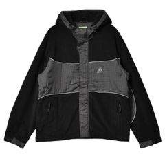 【新品・未使用】HUF FLEECE JACKE (NAULS POLAR) BLACK ハフ フリースジャケット ブラック XLサイズ