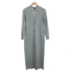 Brooks Brothers ブルックスブラザーズ ロングニットワンピース サイズ:M カーディガン/カシミヤ混    グレー レディース / 240001159642