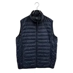 UNIQLO◆ダウンベスト ユニクロ  無地 ネイビー系   メンズ サイズ XL 6