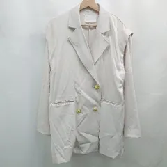 ◇ ⊇ Who's who chico 2WAY 長袖 ジャケット サイズF オフホワイト系 レディース E  【1506110005502】