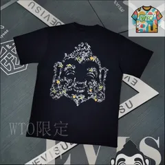 【今日WTO】Evisu 2025 プリント T シャツ-SO55