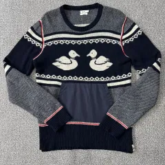 THOM BROWNE アニマル柄セーターカモ柄