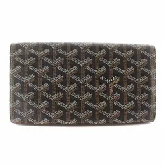 ゴヤール GOYARD リシュリュー RICHELIEU 長財布 小銭入れ 二つ折り 総柄 ロゴ レザー 黒 ブラック 茶 ブラウン 白 ホワイト /NW2のサムネイル