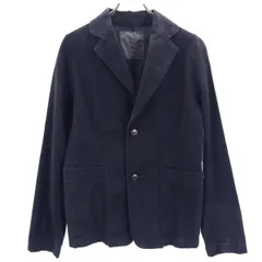 パドカレ コットン ストライプ地 テーラードジャケット 38 紺 pas de calais レディース 【中古】  【221204】のサムネイル