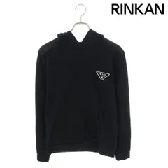 【希少】PRADA プリント コットンフリース パーカー 長袖 ブルー PRADA - プラダ PRADA パーカーの通販 by KOMEHYO ONLINE ラクマ